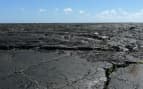 Striking lava field in Hawaii