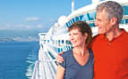 Princess Cruises Star Princess couple on deck