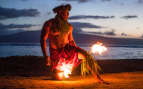 Samoan Dancer in Maui Princess Cruises Hawaii