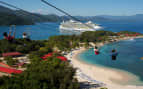 Royal Caribbean Cruise Zip Line in Labadee, Haiti