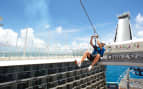 Royal Caribbean Oasis of the Seas Onboard Zipline