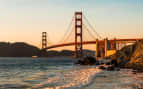 Golden Gate Bridge in San Francisco, CA