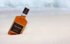 Barbados Rum on the beach