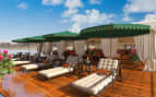 The sun deck on Ganges Voyager II