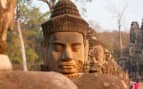 Statues in Angkor Thom, Cambodia Uniworld Asia