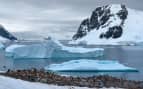 Breathtaking panoramic views in Antarctica