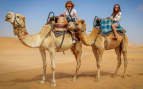 Catch a ride on a camel