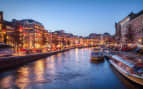 Canals and waterways in Amsterdam