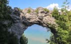 Viking Expeditions: Arch Rock, Mackinac Island