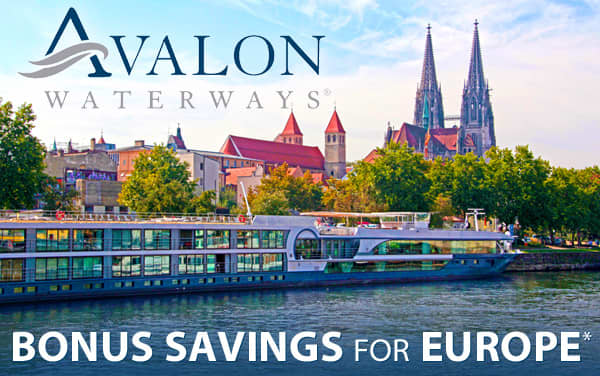 Avalon Waterways Europe Sale: Bonus Savings