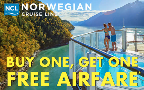 Norwegian: Buy One, Get One FREE Airfare*