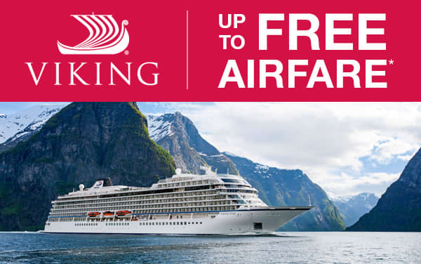 Viking Oceans: up to FREE Airfare*