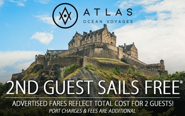 Atlas Ocean Voyages: 2nd Guest Sails FREE*