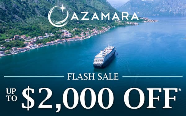 Azamara Cruise Sale: up to $2,000 OFF*