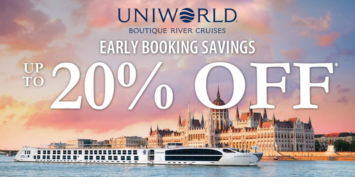 Uniworld: up to 20% OFF*