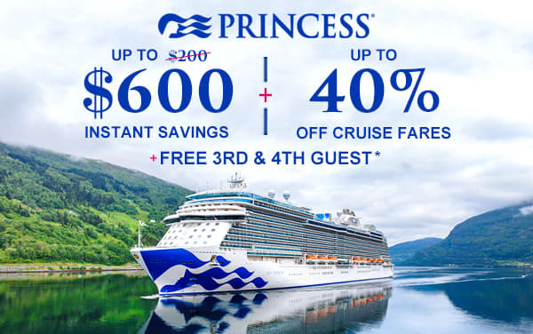 Princess Cruises Fall Sale: up to 40% OFF*