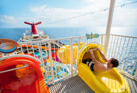 Waterslides - Courtesy of Carnival Cruise Lines