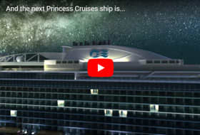 New Princess Ship Name - Courtesy of Princess Cruises