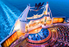 Harmony of the Seas AquaTheater - Courtesy of Royal Caribbean