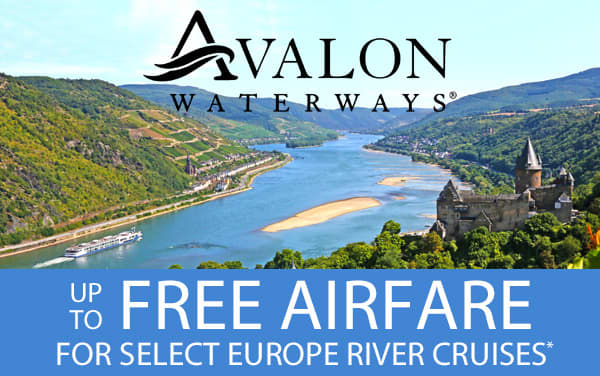 Avalon Waterways: up to FREE Airfare*