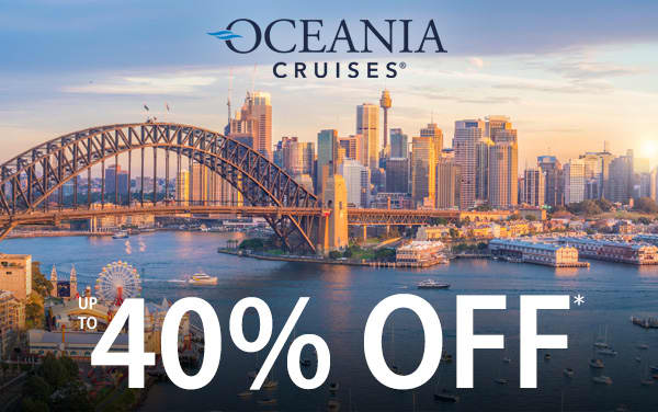 Oceania Cruises: up to 40% OFF*