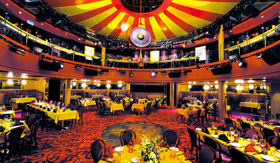 NCL dining Spiegel Tent