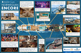 Infographic for Norwegian Encore Cruise Ship