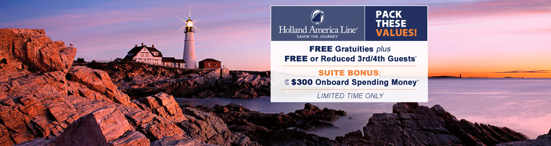 Holland America Pack These Values Cruise Sale The Cruise Web