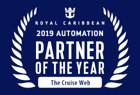 2019 Automation Partner of the Year: The Cruise Web - Courtesy of Royal Caribbean