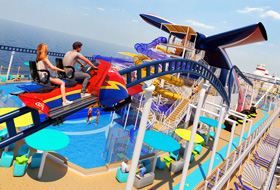 Carnival Mardi Gras Rollercoaster - Courtesy of Carnival Cruise Line