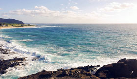 Waikiki Beach in Hawaii