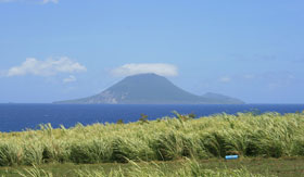 St Kitts Volcano