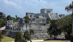 Ruin in Tulum, Mexico