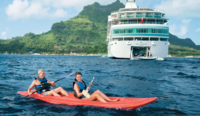 Watersports Marina aboard ms Paul Gauguin