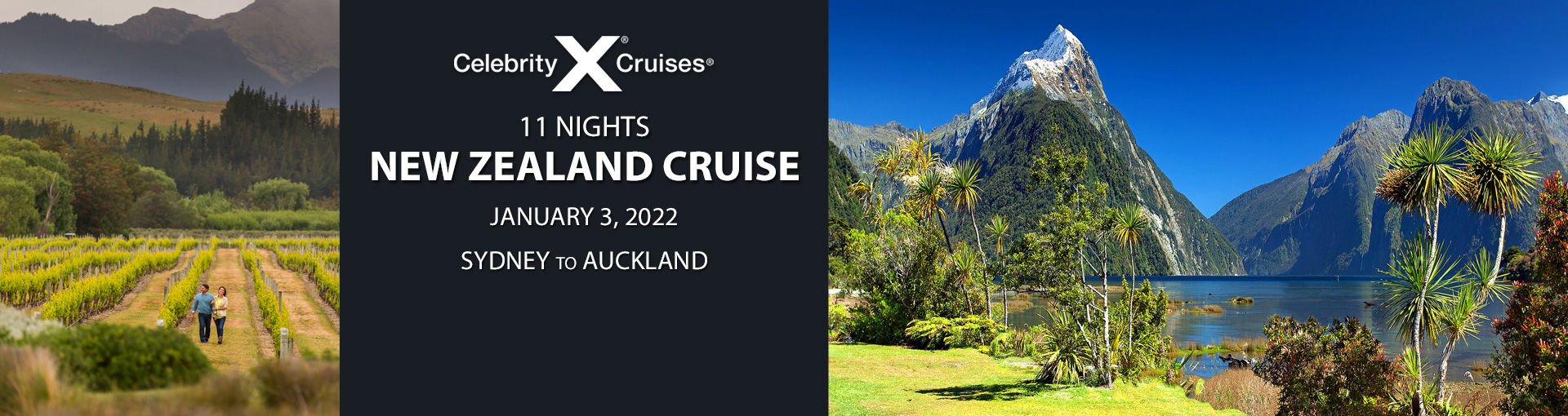 Exclusive Travelzoo offer for Celebrity Cruises' New Zealand Itinerary