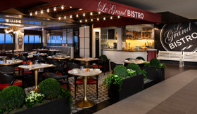 Le Grand Bistro aboard Celebrity Beyond