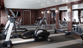 Fitness Studio on Atlas Ocean Voyages