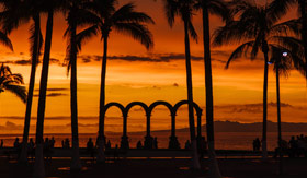 Beautiful Puerto Vallarta Sunset