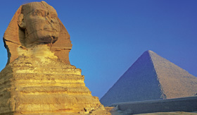 The Sphinx on Viking Nile River Cruise