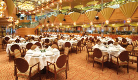 Main Dining Room on Carnival Luminosa