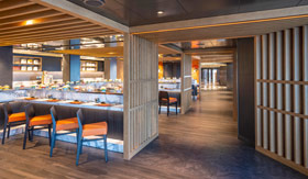 Kaito Sushi Conveyor Belt on MSC Seascape