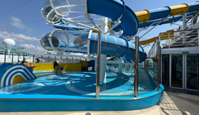 Waterslide on Carnival Venezia