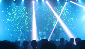 Nightclub concert in Jakarta