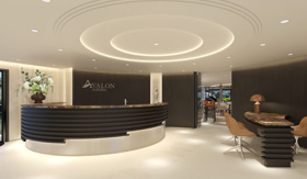 Avalon Alegria reception desk