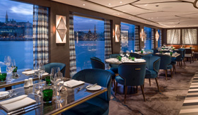 Main Dining Room on SS Victoria