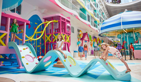 Children on playground on Star of the Seas