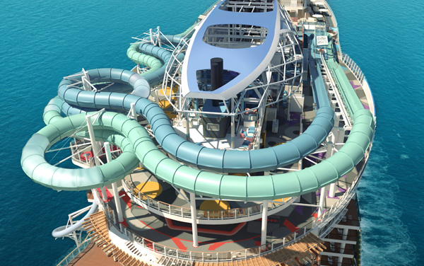 Aqua Slidecoaster on Norwegian Luna