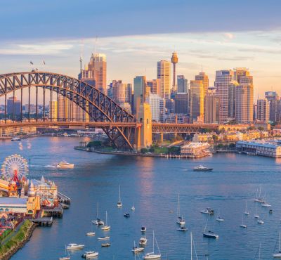 Skyline of Sydney, Australia
