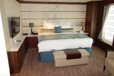A new suite on the Pride of America. Photo courtesy of Norwegian Cruise Line. A new suite on the Pride of America. Photo courtesy of Norwegian Cruise Line.