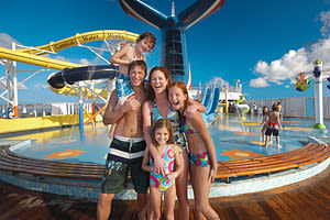 Waterslide, Carnival Cruises
